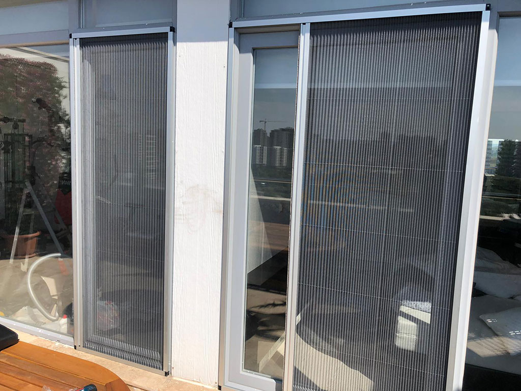 Akordiyon (Pileli / Plise) Sineklik