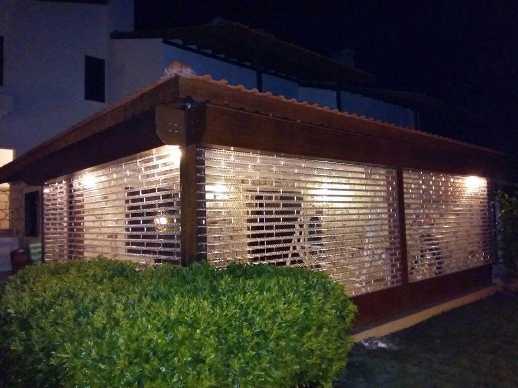 Otomatik Şeffaf Kepenk - Transpaforza